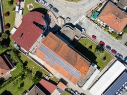 Foto ampliamento visto dal drone